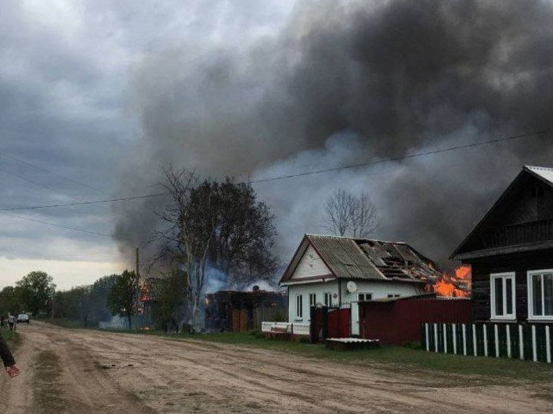Украинские военные с начала года сожгли в брянском приграничье более 1100 домов и производственных зданий