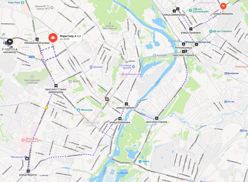 Власти Брянска через четыре года решились запустить автобус по проспекту Героев
