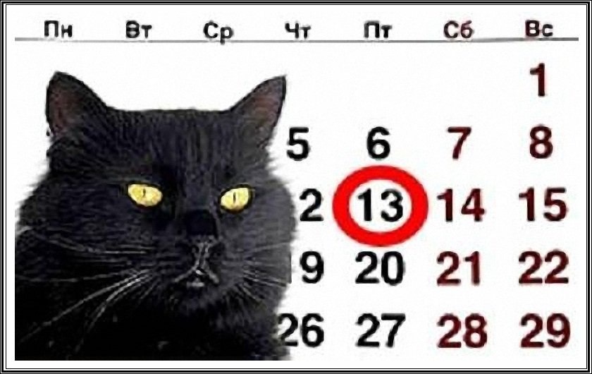 Пятница 13-е: что говорит статистика?