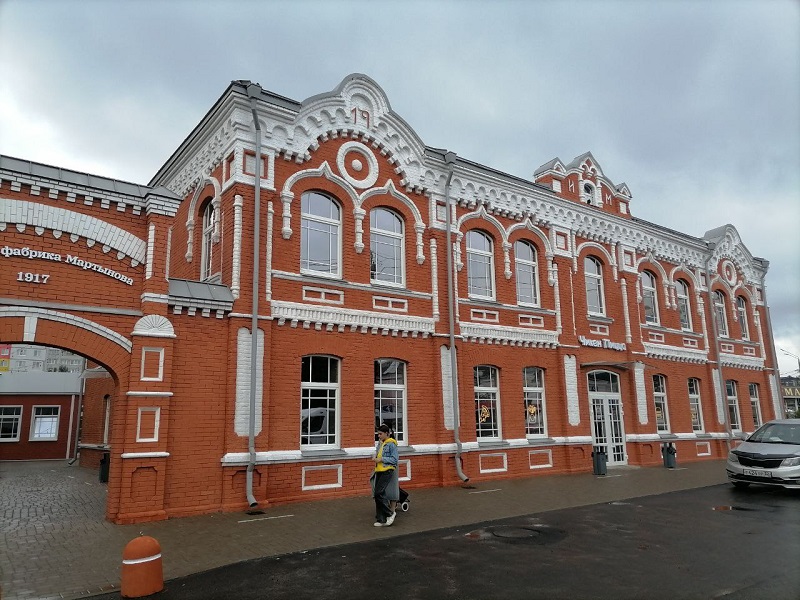 Отреставрированное здание бывшей канатной фабрики в центре Брянска открыто к посещению