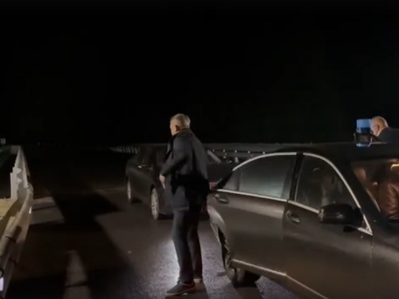 Движение по восстановленному путепроводу под Выгоничами открыто: первым запустили губернатора