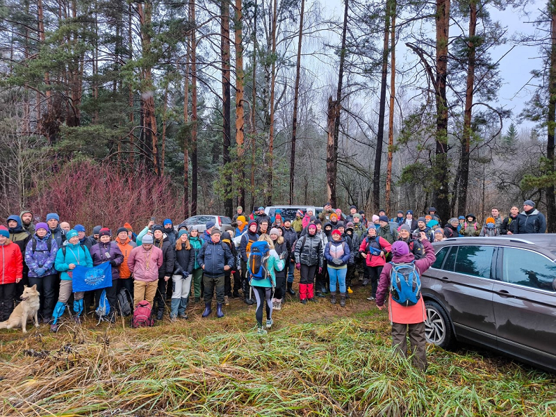 Финишные туристские соревнования сезона собрали под Брянском рекордное число команд