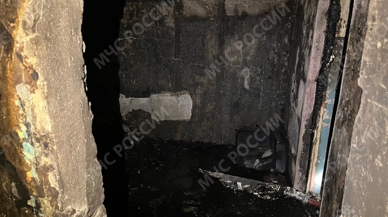 Пожар в Дятьково: выгорела квартира, в огне погиб хозяин жилья