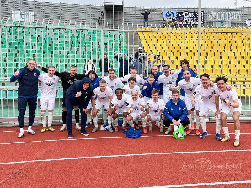 Брянское «Динамо» оправилось от домашнего разгрома. И победило в гостях