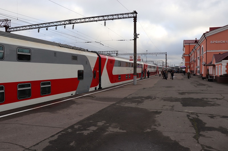 Ремонт путей меняет график движения пассажирских поездов между Брянском и Москвой
