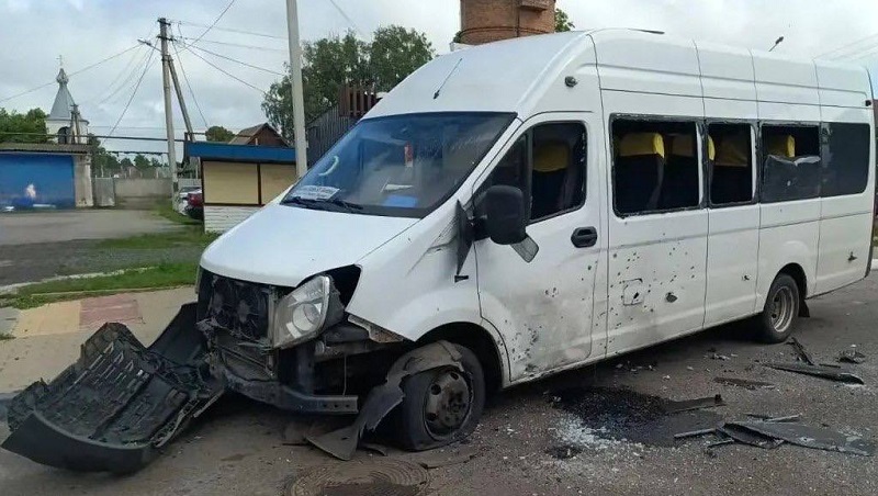 Злынковский район Брянской области, не граничащий с Украиной, выжигается ВСУ