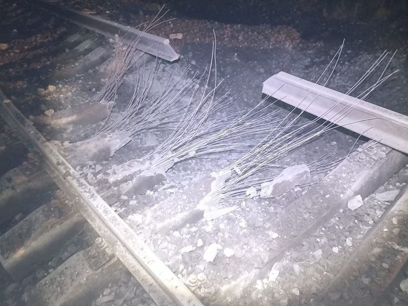 Три железнодорожных направления парализованы диверсиями в Брянской области